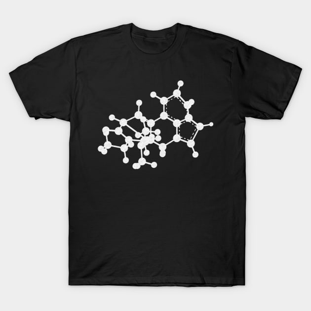 LSD Molecule T-Shirt by ChemECool